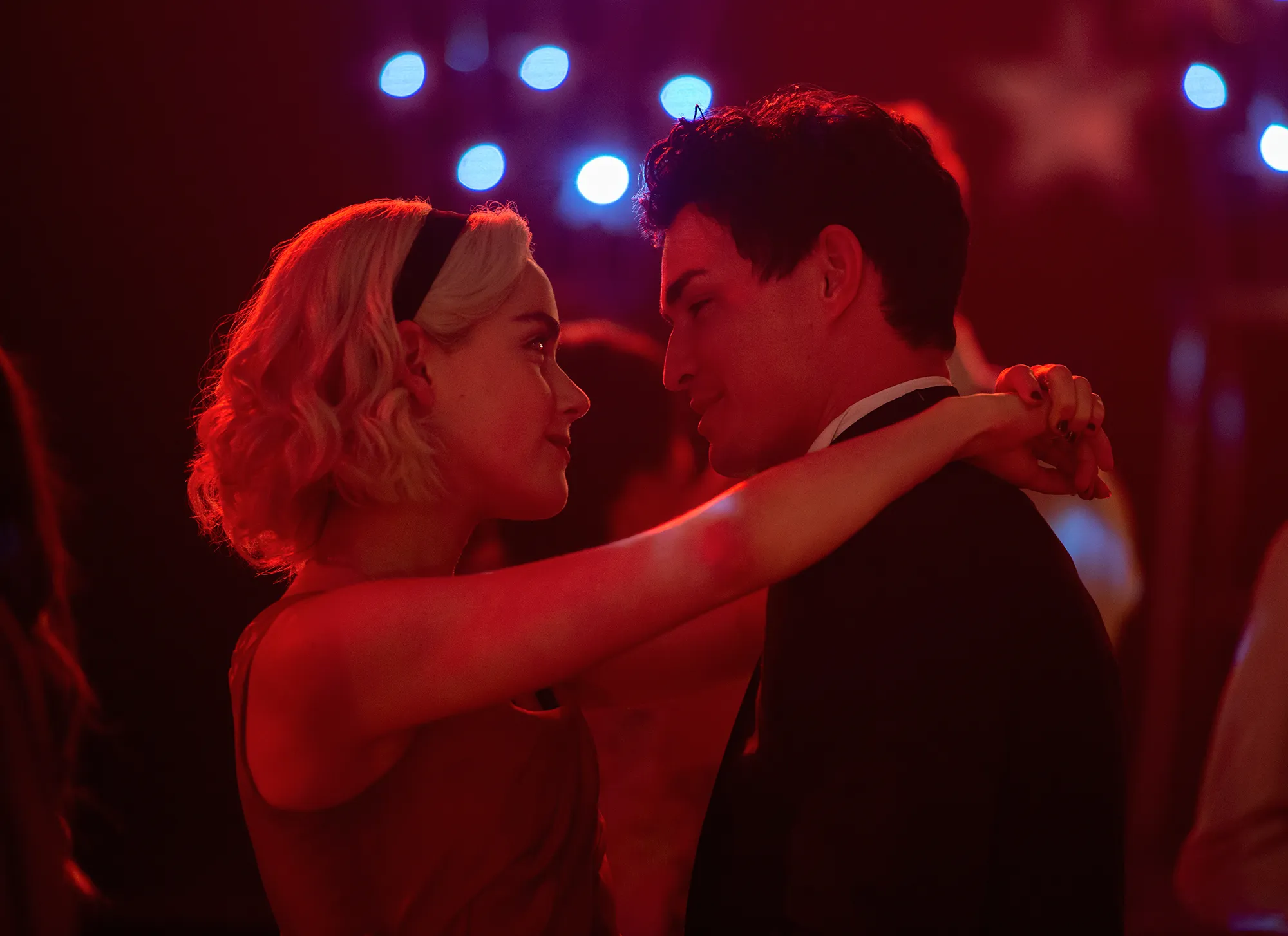 Sorry Harvey Kiernan Shipka Says Nick Is It for Sabrina