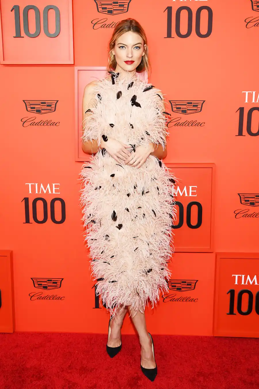 Martha Hunt Time 100 Red Carpet