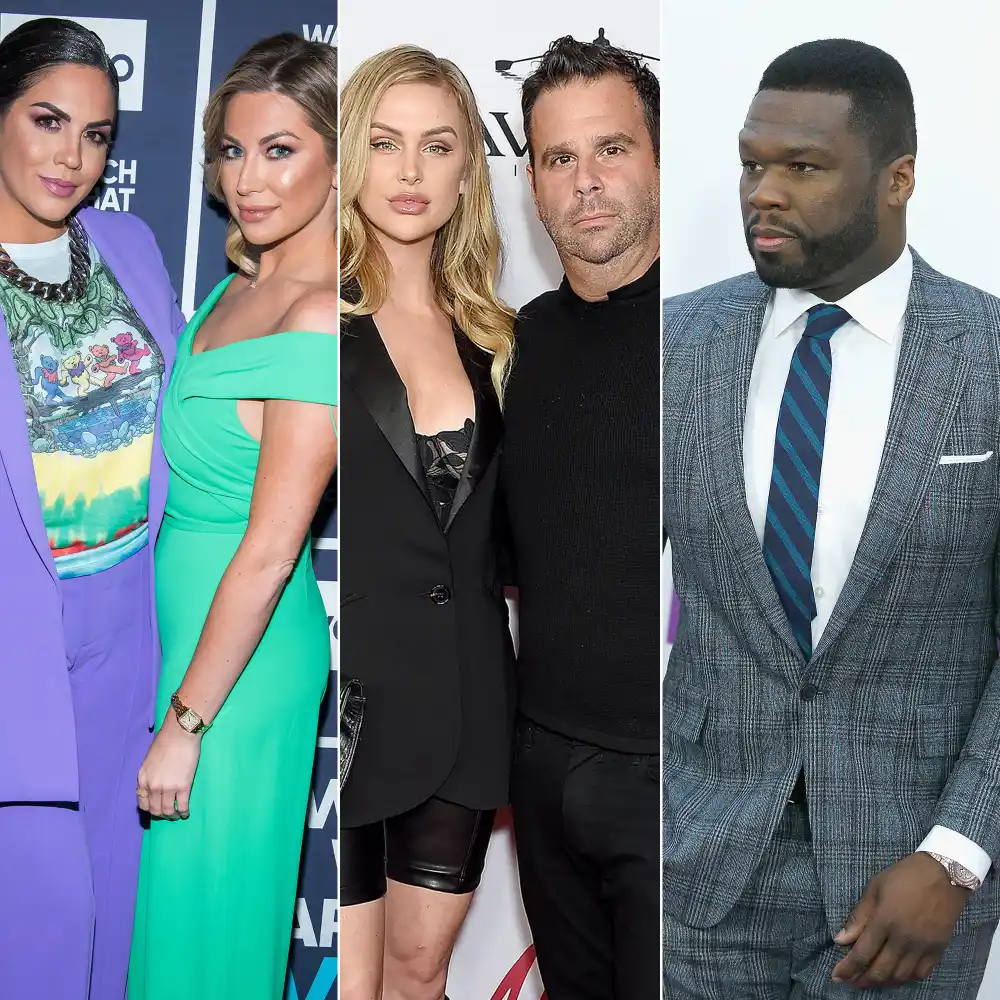 Stassi Schroeder Katie Maloney Reaction Lala Kent Randall Emmett 50 Cent Drama