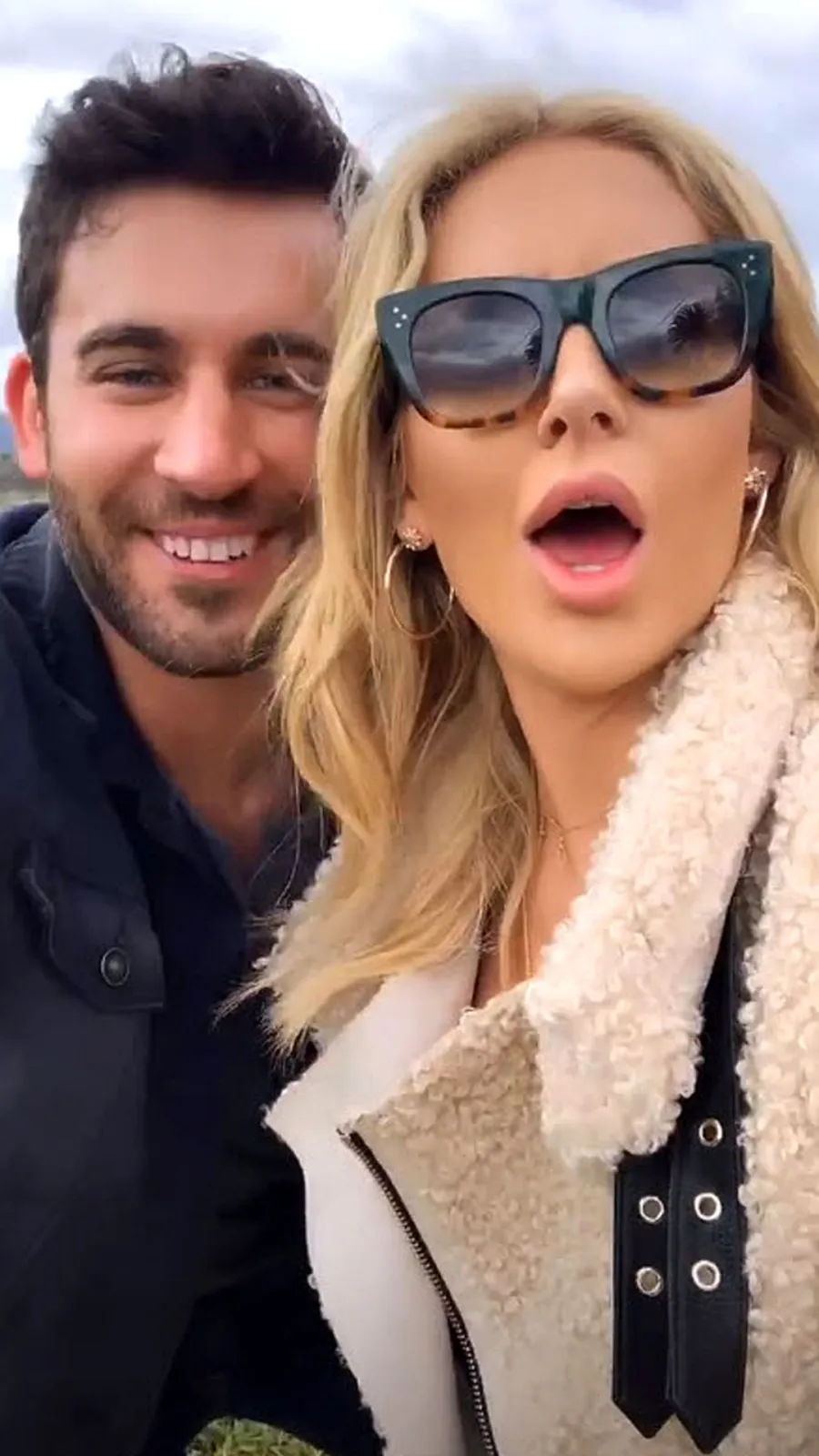 Stephanie Pratt and Derek Peth in Napa