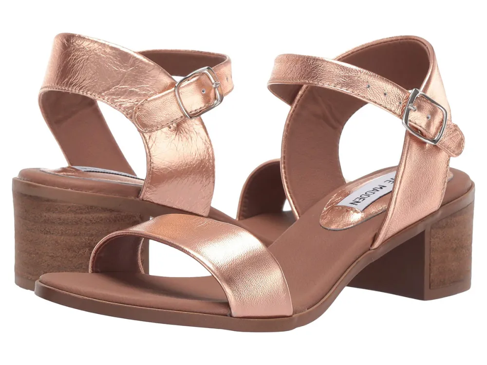 Steve Madden Sandals Rose Gold