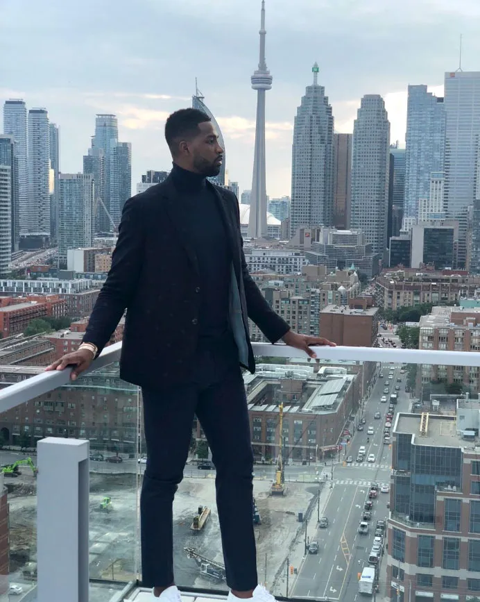 Tristan Thompson Contemplative Anniversary Cheating Scandal Instagram