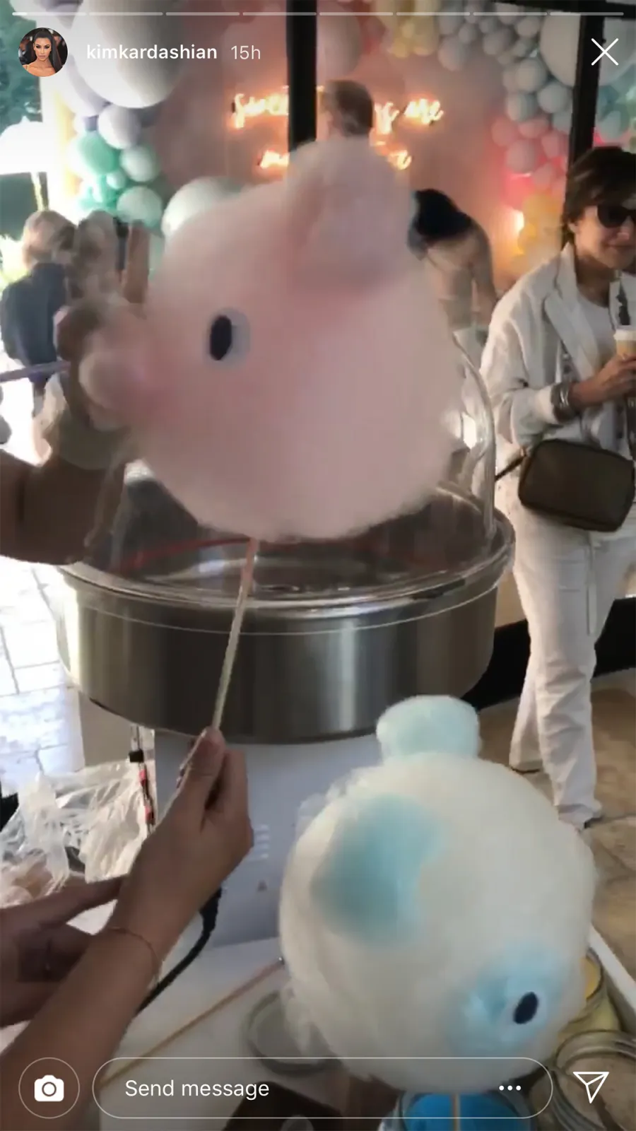 True Thompson Birthday Food