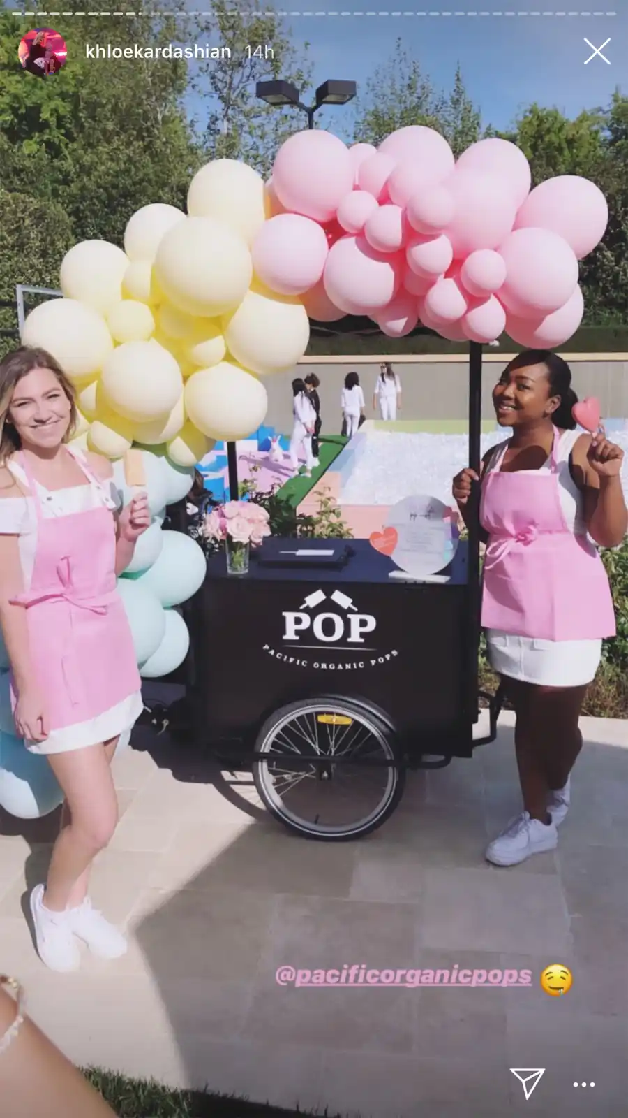 True Thompson Birthday Food