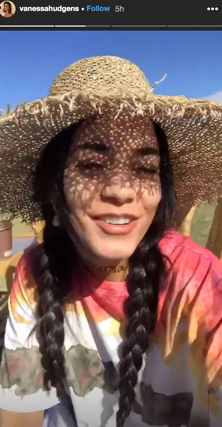 Vanessa Hudgens Instagram Story Coachella