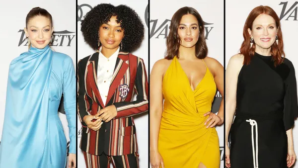 Gigi Hadid, Yara Shahidi, Ashley Graham and Julianne Moore