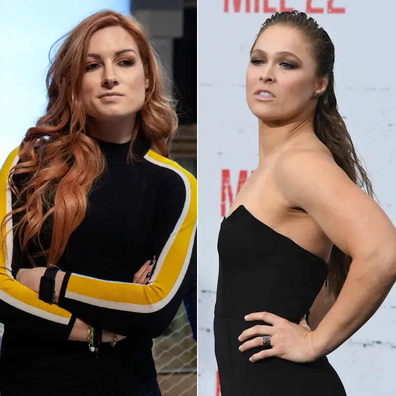 WWE Becky Lynch Slams Ronda Rousey