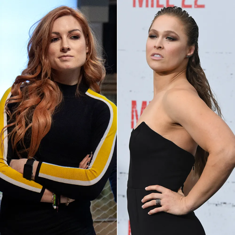 WWE Becky Lynch Slams Ronda Rousey
