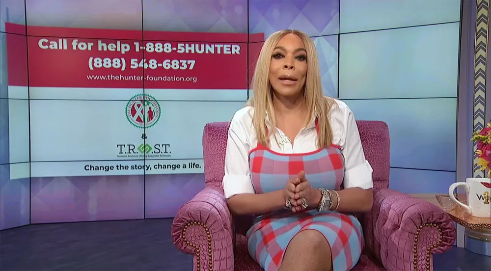 Wendy Williams Releases PSA on Addiction