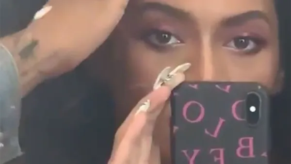 Beyonce's Adidas x Ivy Park nails
