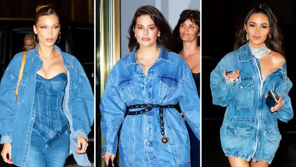 Bella Hadid, Ashley Graham, and Olivia Culpo Gigi Hadid's Famous Friends and Family Celebrate Her Bday in Denim-on-Denim, See Every Look