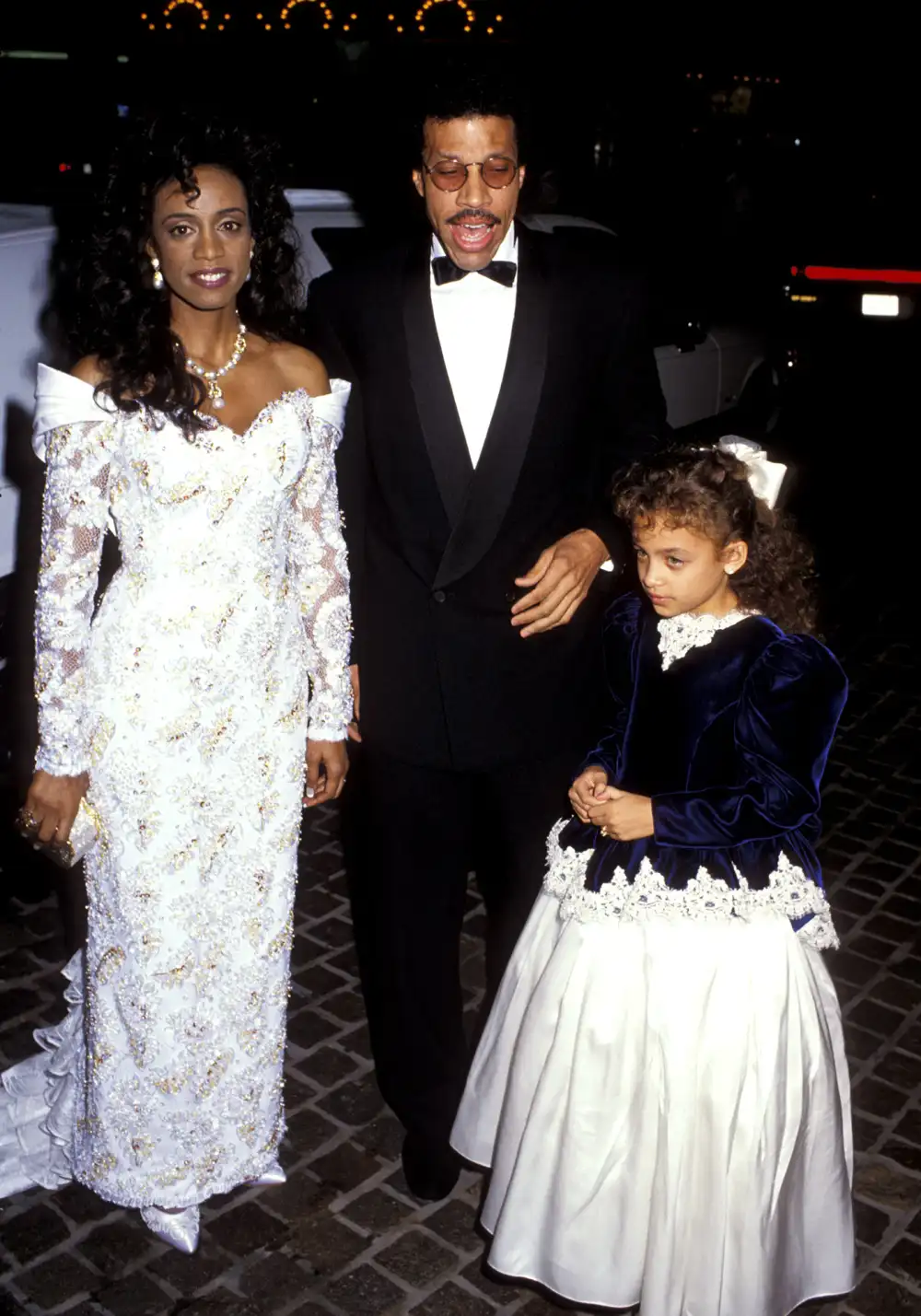 Brenda Harvey Richie, Lionel Richie, and Nicole Richie