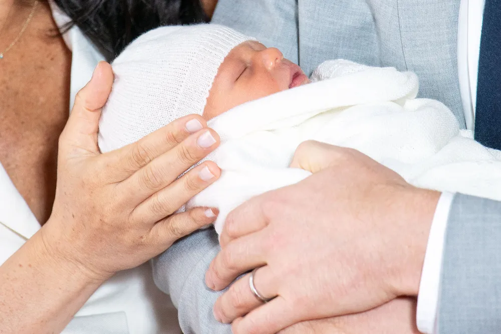 Baby Sussex Archie Meets Queen