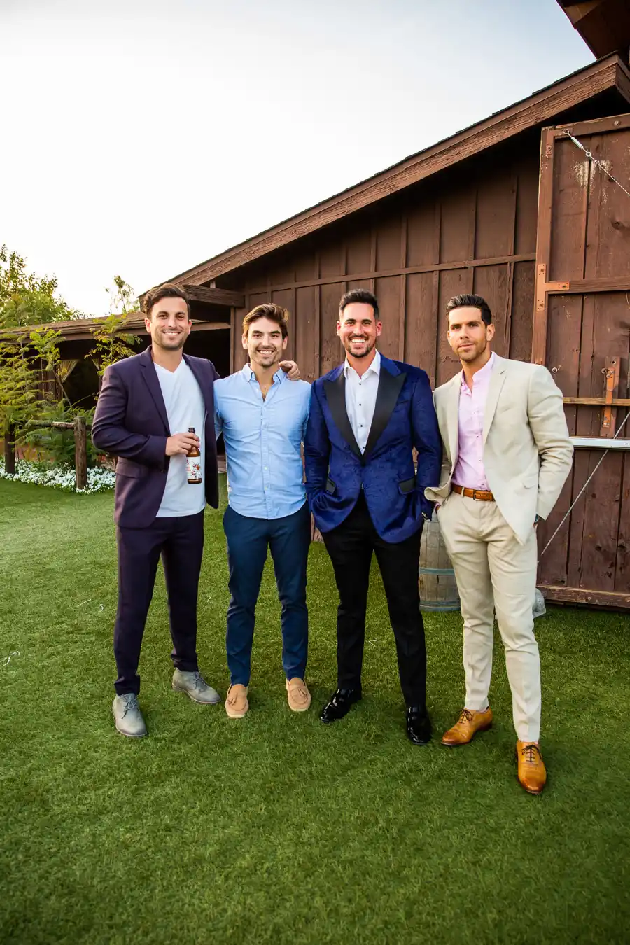 'Bachelor in Paradise' Alums Krystal Nielson and Chris Randone Look More in Love Than Ever at Lavish Engagement Party