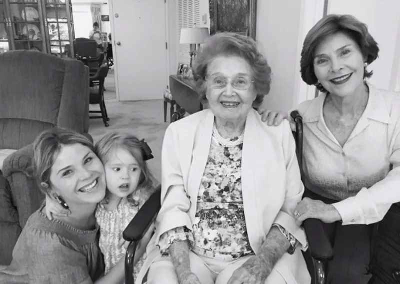 Jenna Bush Hager, Jenna Hawkins Welch Dies, Laura Bush