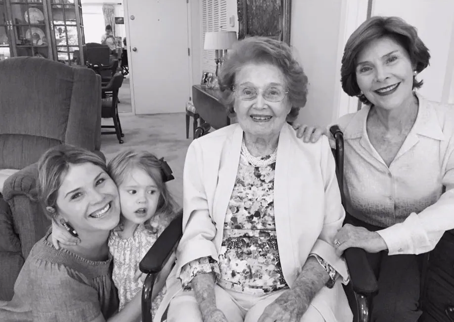 Jenna Bush Hager, Jenna Hawkins Welch Dies, Laura Bush