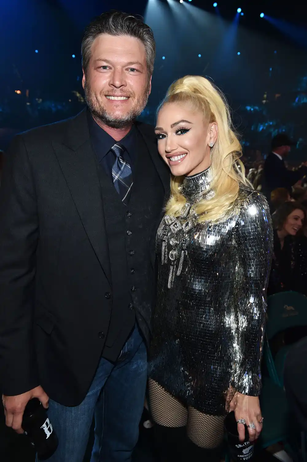 Blake Shelton Kiss Gwen Stefani