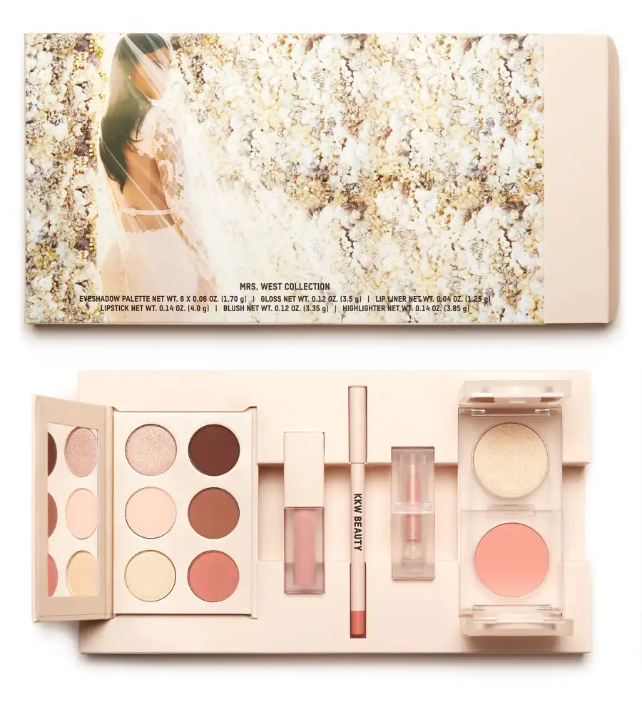 Box-Set-KKW-Bridal-Set-Box-All-Products-Open