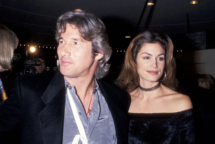Richard Gere and model Cindy Crawford vegas wedding