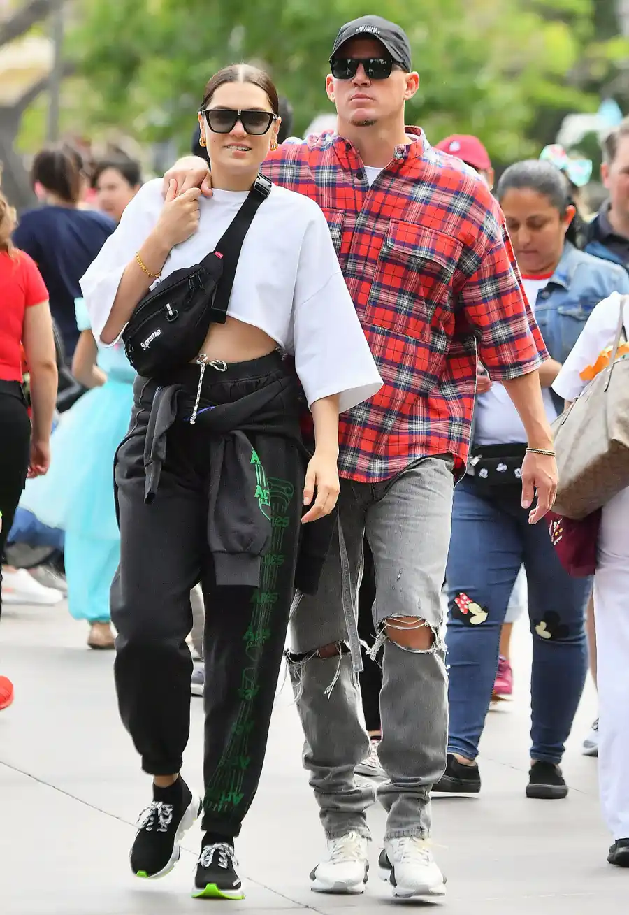Channing Tatum Jessie J Disneyland Date PDA