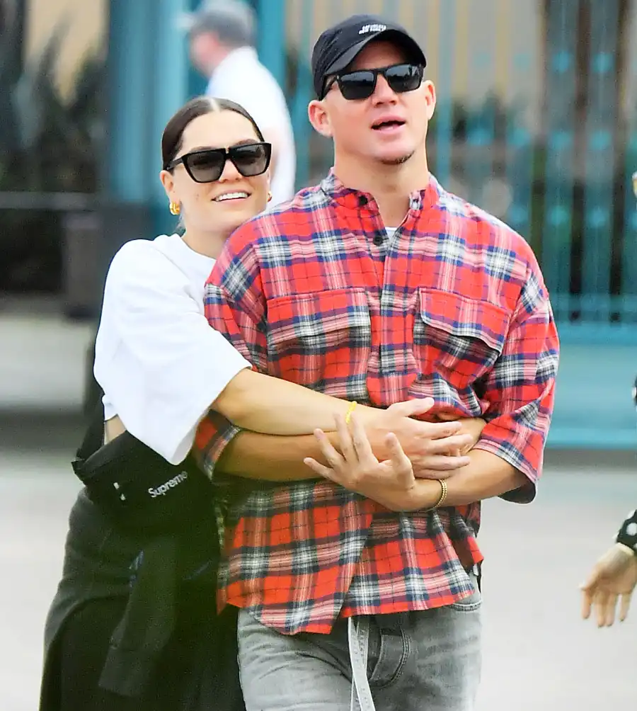 Channing Tatum Jessie J Disneyland Date PDA