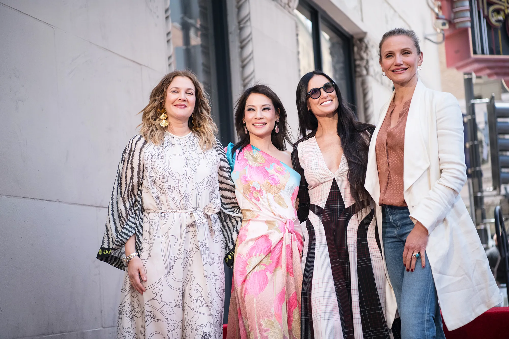 Charlie's Angels Cameron Diaz Drew Barrymore Demi Moore Lucy Liu Walk of Fame