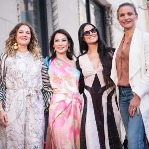 Charlie's Angels Cameron Diaz Drew Barrymore Demi Moore Lucy Liu Walk of Fame