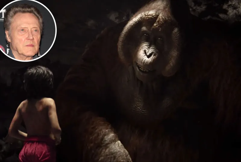 Christopher Walken Jungle Book King Louie Voice Over Disney and Pixar Characters