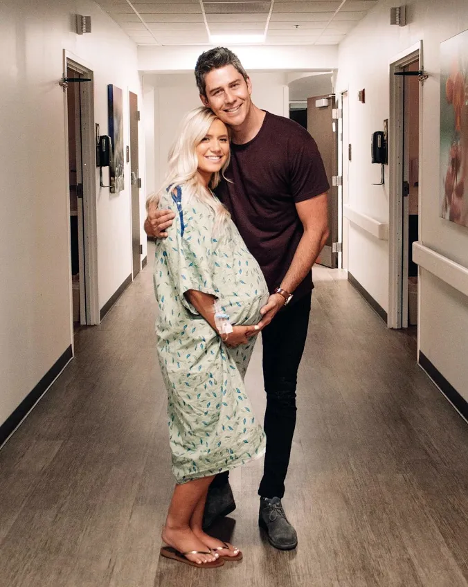 Lauren Burnham Arie Luyendyk Jr Birth