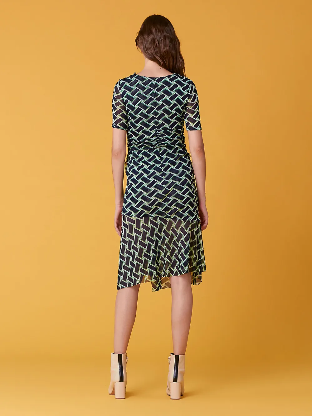 DVF Wrap Dress Back