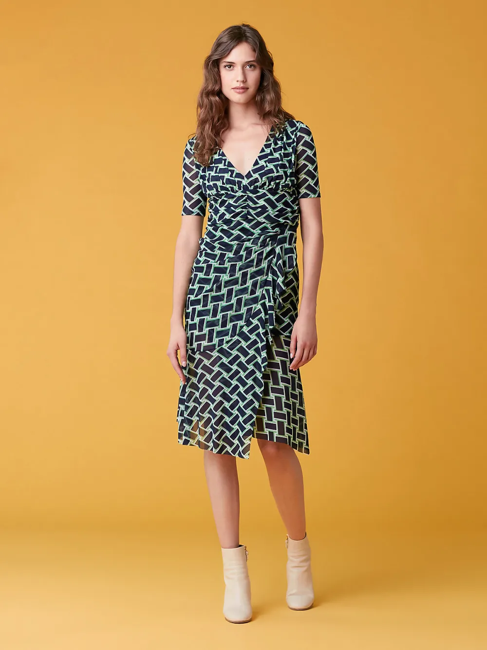 DVF Wrap Dress Front