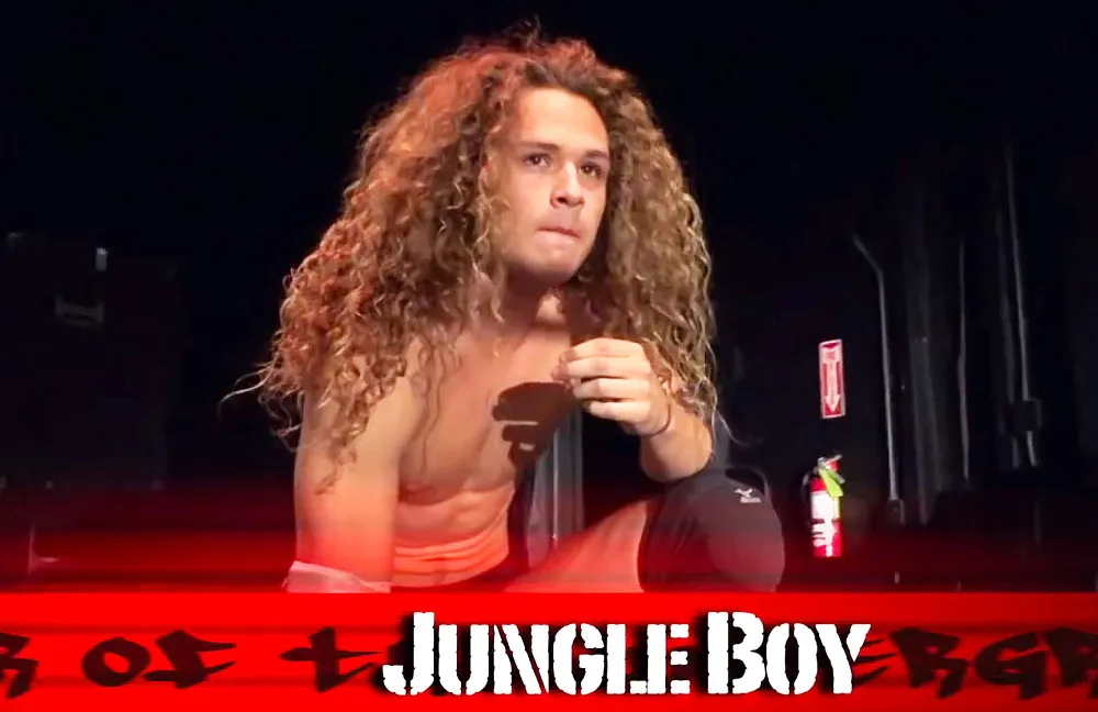 David Arquette Jungle Boy Luke Perry Son Tribute Wrestling Match