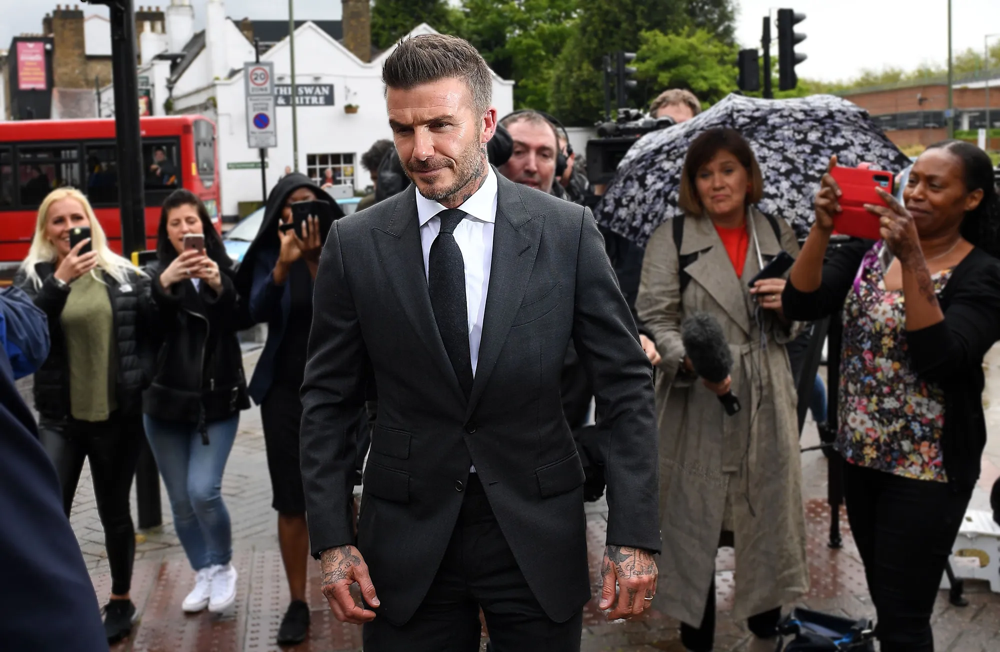 David Beckham Banned From Driving