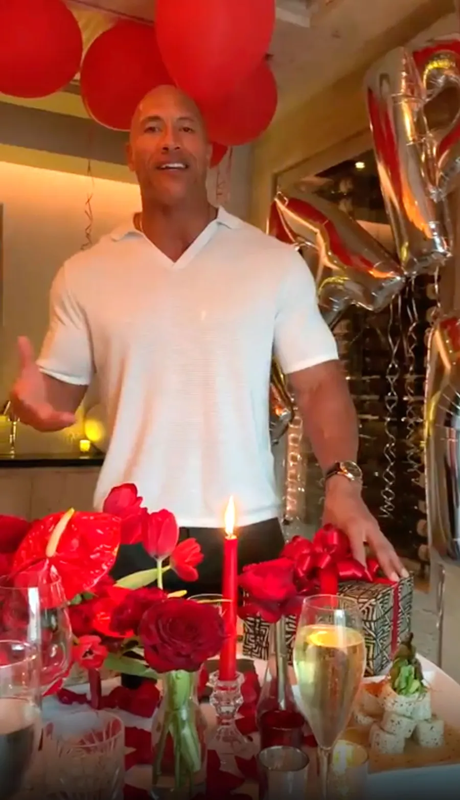 Dwayne Johnson Instagram Cinco de Mayo Meals