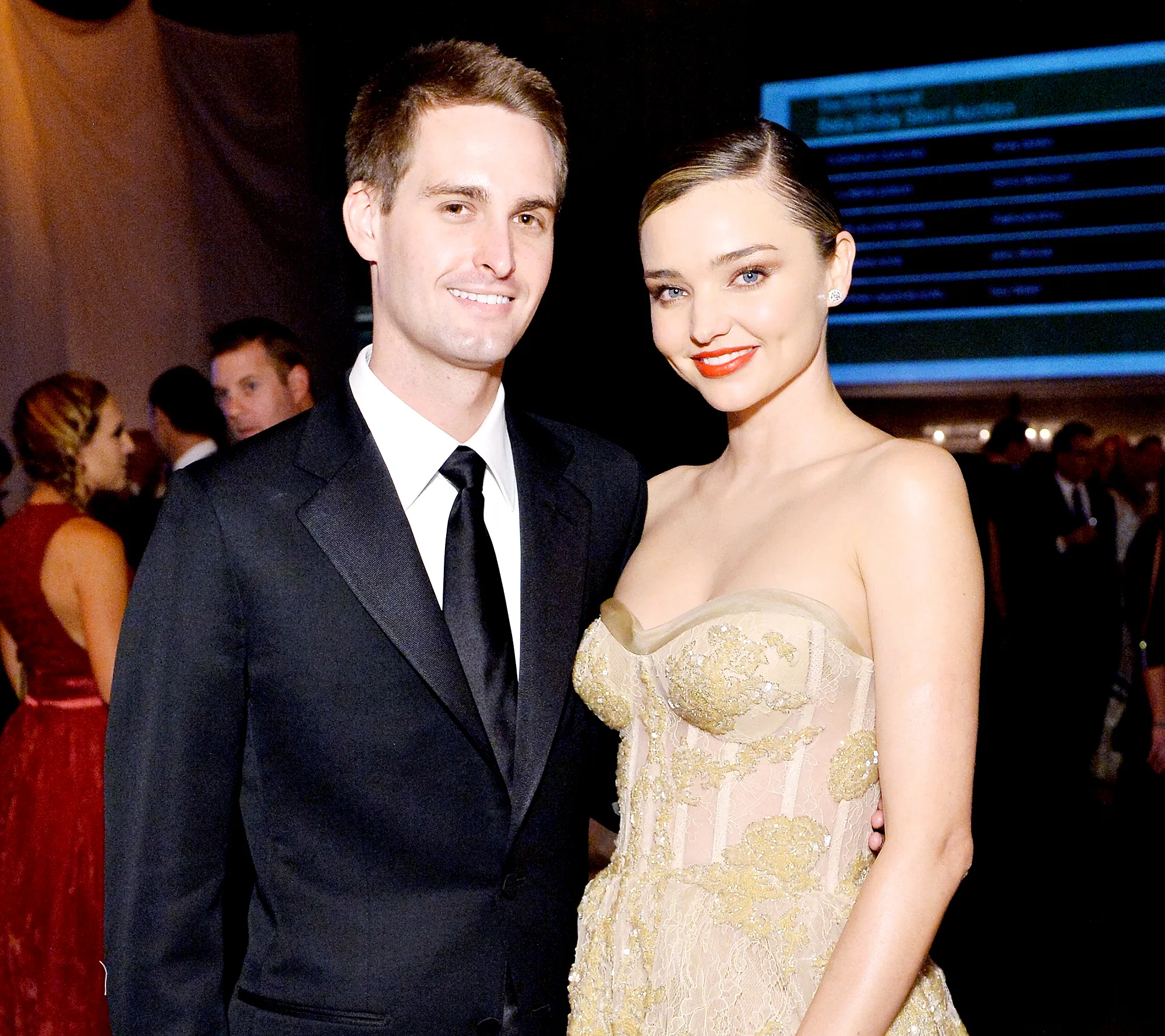 Evan-Spiegel-Miranda-Kerr-first-impression