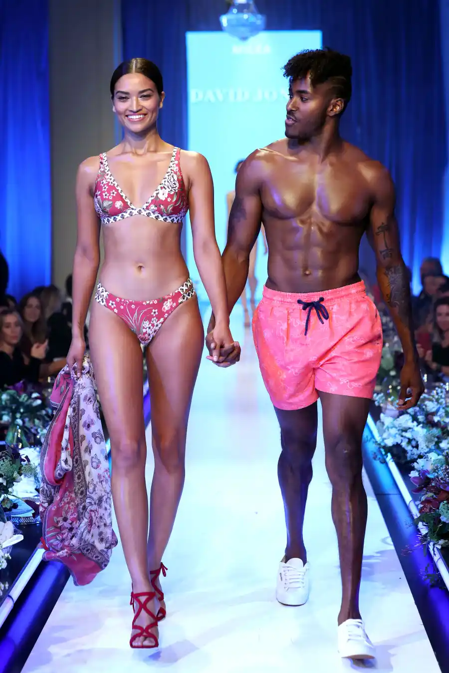 Hollywood's Fittest Celebrity Couples Shanina Shaik and DJ Ruckus