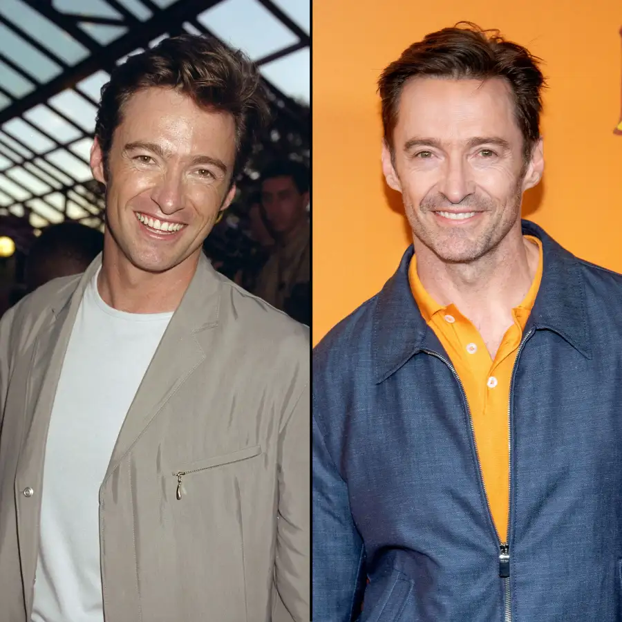 Hugh Jackman X-Men Then and Now
