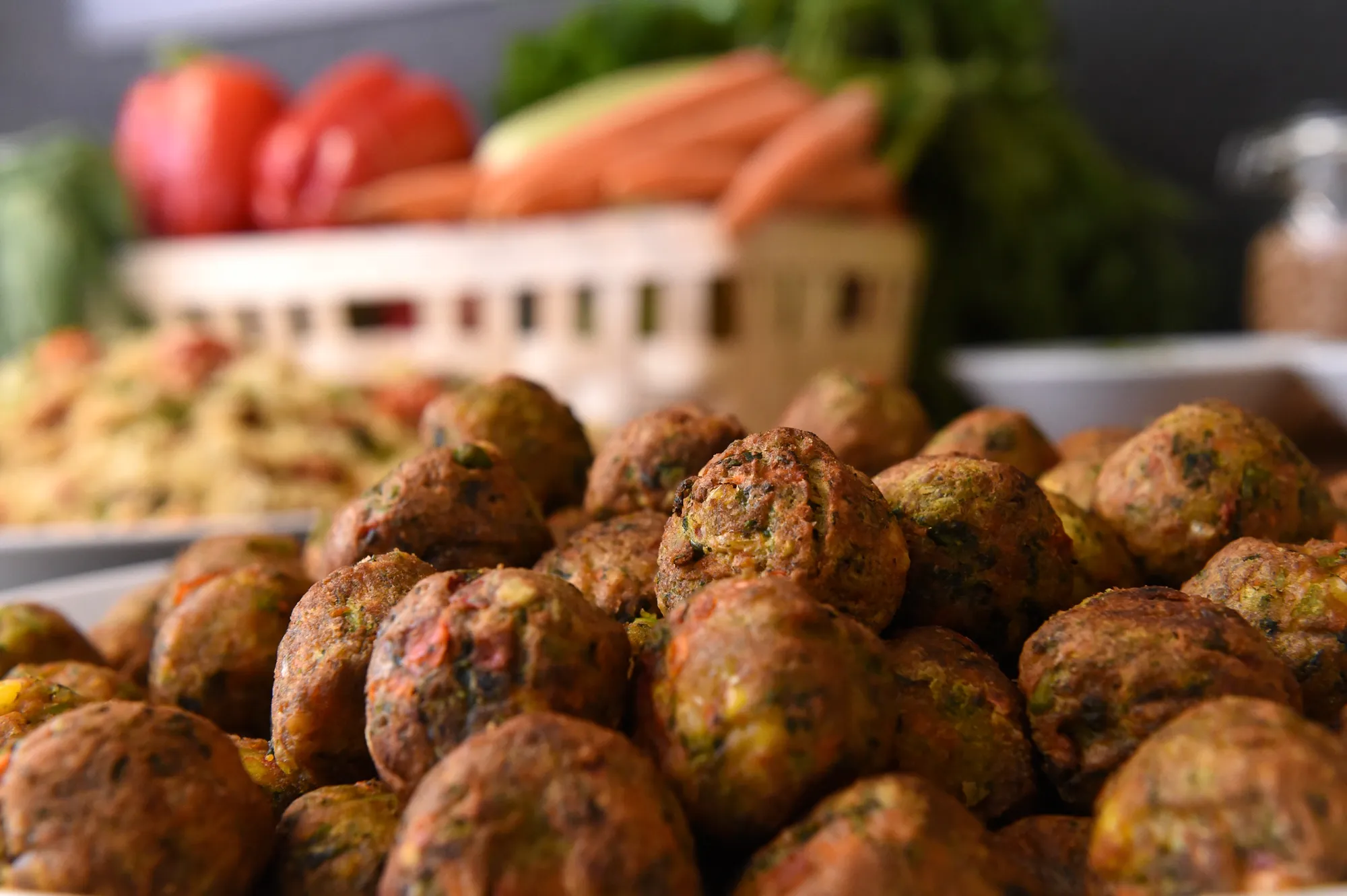 IKEA's Vegan 'meatballs' in Brussels.