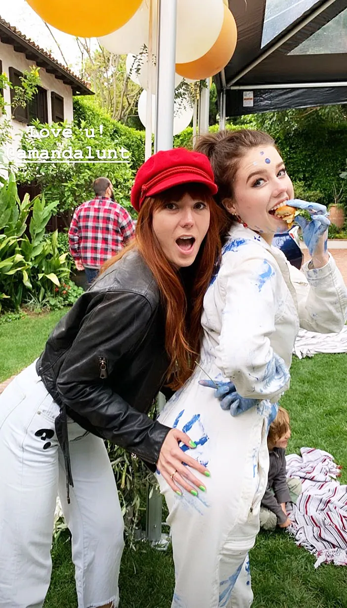 Johnny Galecki Alaina Meyer Gender Reveal Party