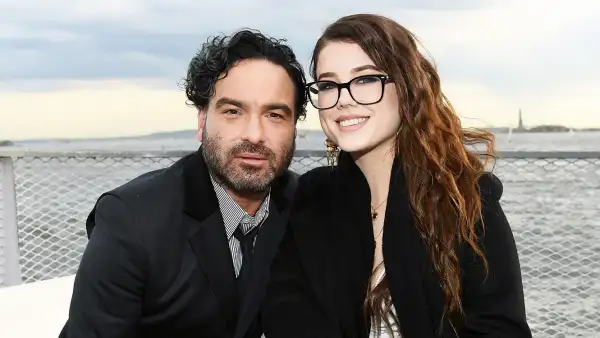 Johnny Galecki Alaina Meyer Gender Reveal Party