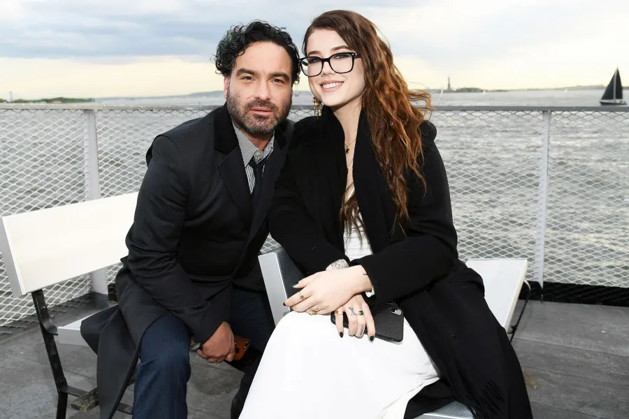 Johnny Galecki Alaina Meyer Gender Reveal Party