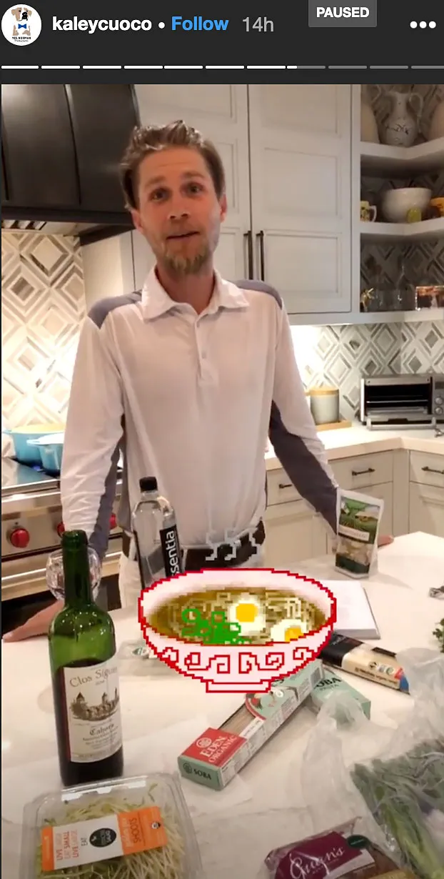 Kaley Cuoco Instagram Cinco de Mayo Meals