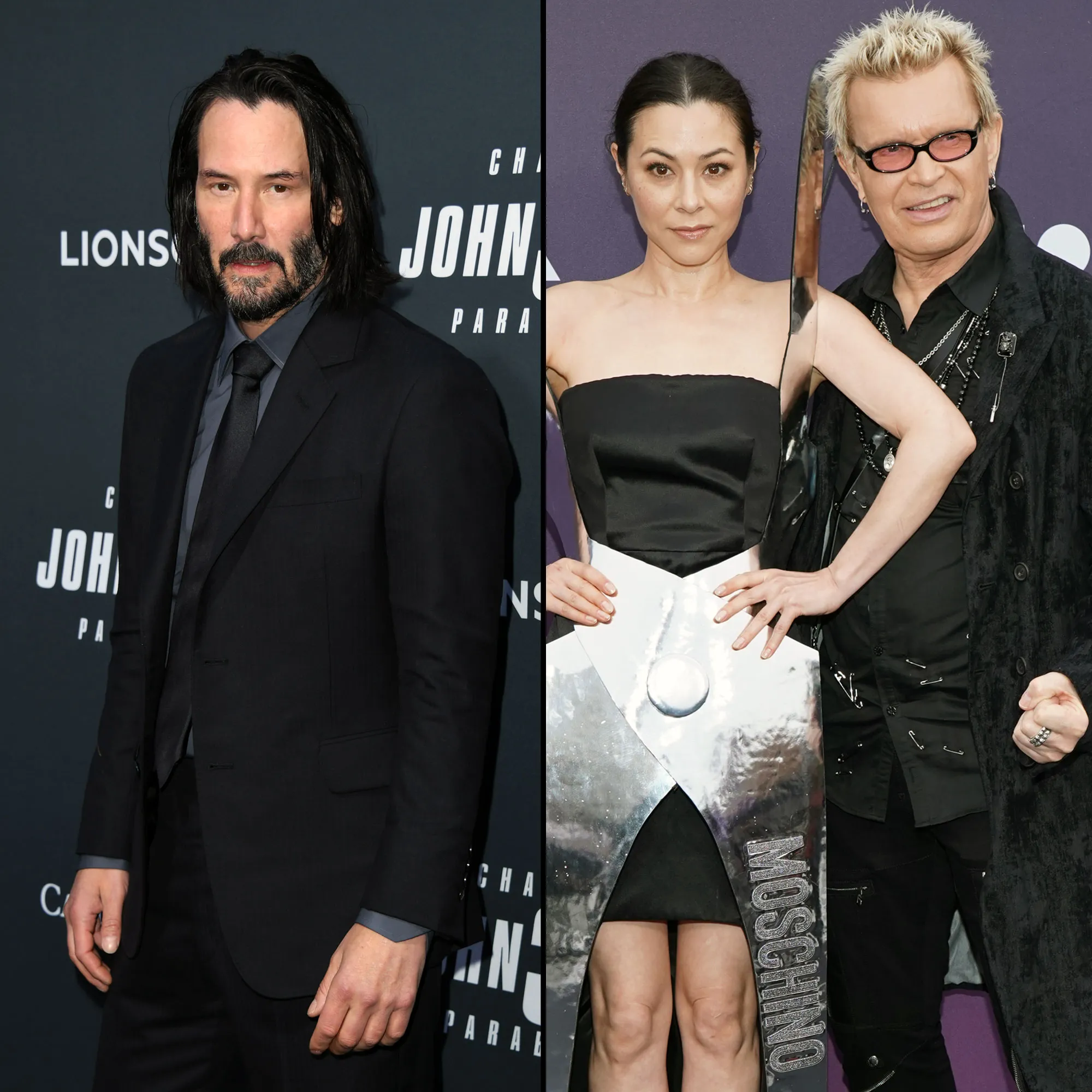 Keanu Reeves, Ex China Chow 'Flirting' Next to Boyfriend Billy Idol-1