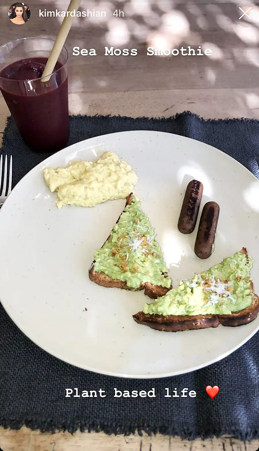 Kim Kardashian’s Plant-Based Meals