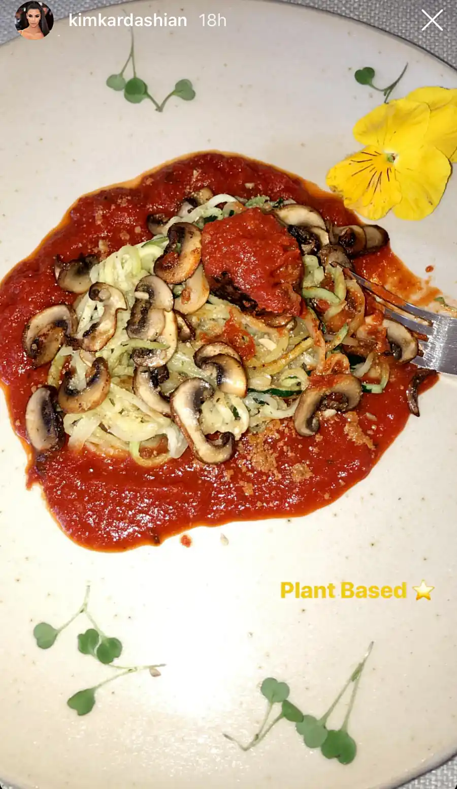 Kim Kardashian’s Plant-Based Meals