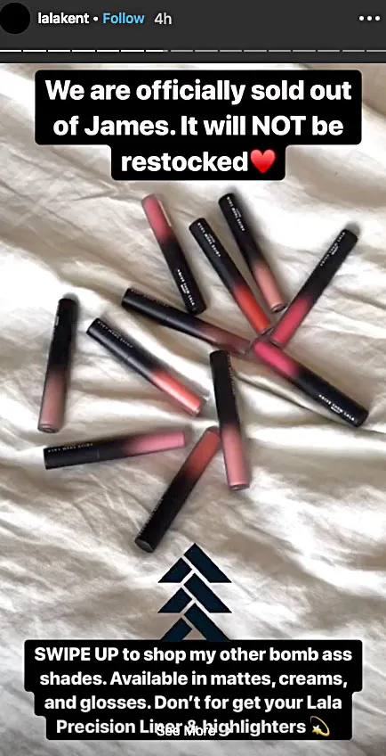 Lala Kent Discontinuing Lip Gloss Amid James Kennedy Feud