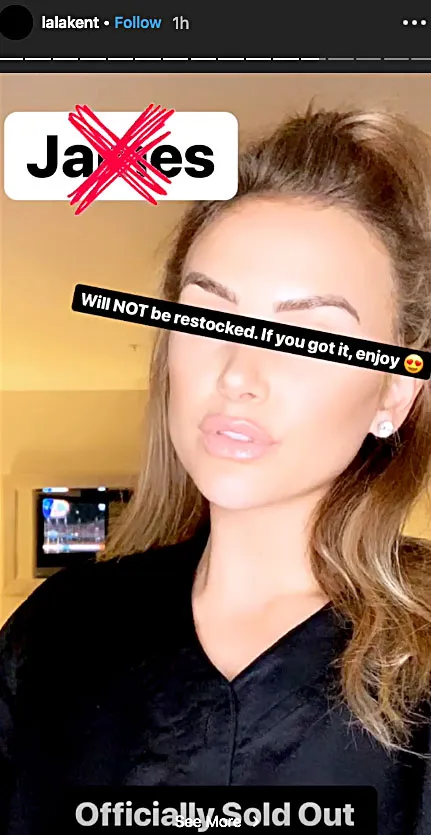 Lala Kent Discontinuing Lip Gloss Amid James Kennedy Feud