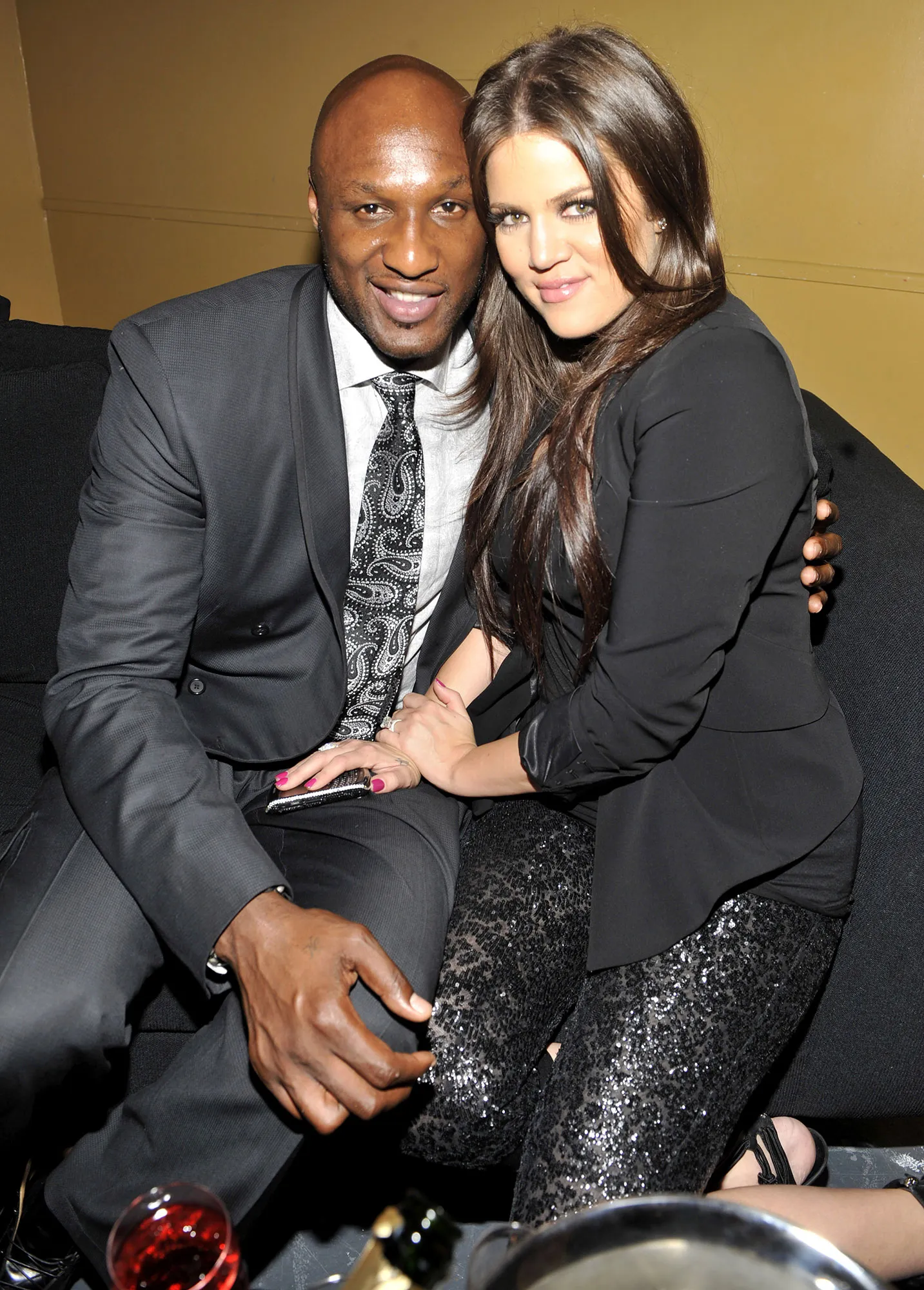 Lamar Odom and Khloe Kardashian