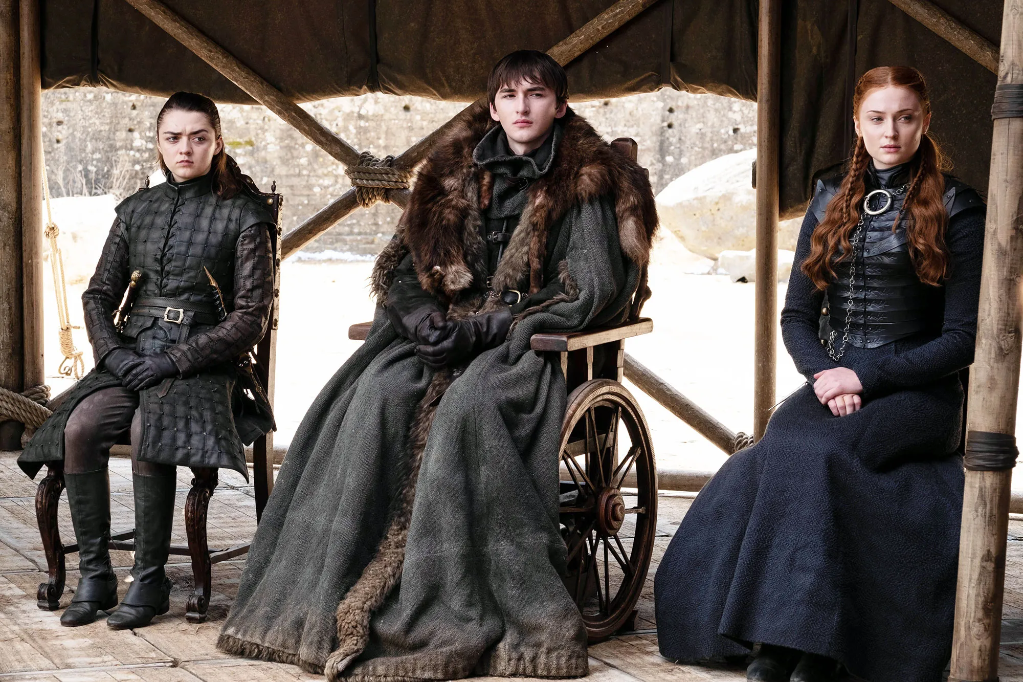 Maisie Williams Isaac Hempstead Wright Sophie Turner Game of Thrones Series Finale Worst Episode