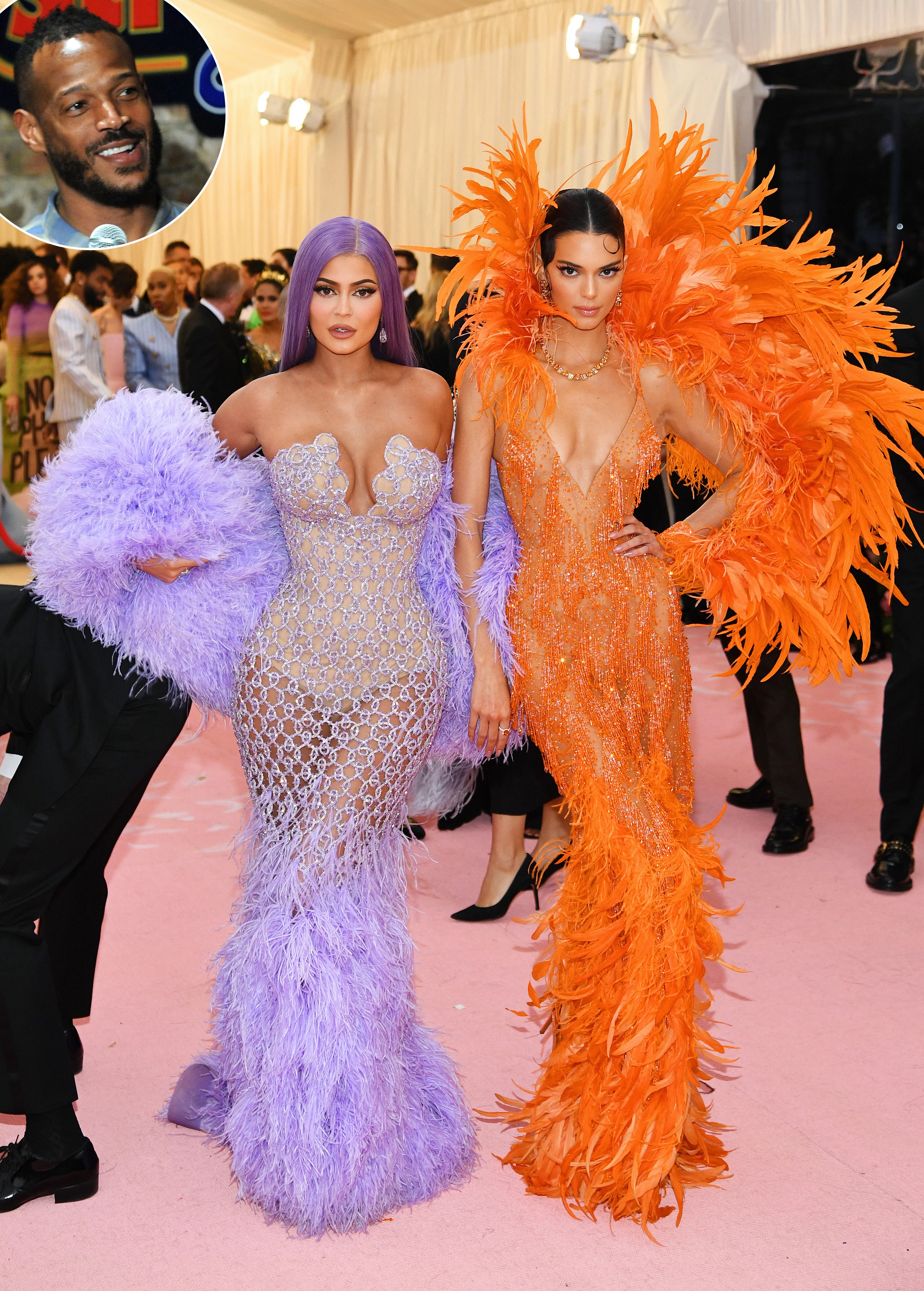 Marlon Wayans Kylie Jenner and Kendall Jenner Met Gala 2019